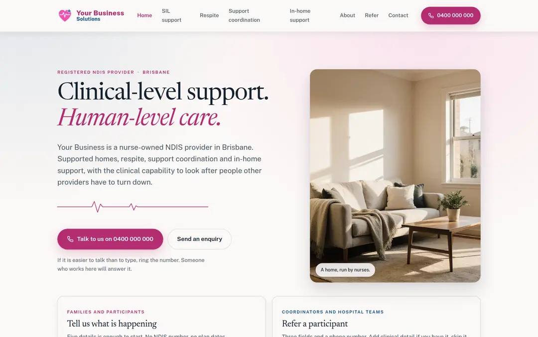 Disability support